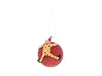 Medusa julekugle  Baby Joe Red 5 cm set bagfra - Fransenhome